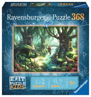 Ravensburger Spiel Kinderpuzzle 368 Teile - EXIT Puzzle Kids Der magische Wald 