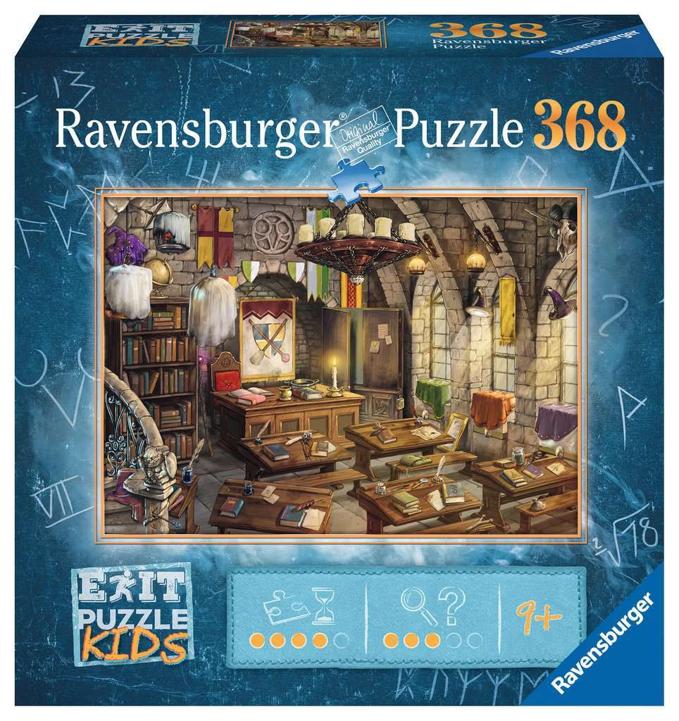 Ravensburger Spiel EXIT Puzzle Kids In der Zauberschule 