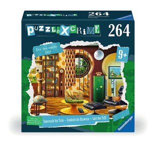 Ravensburger Spiel Puzzle X Crime 264 Teile - Puzzle X Crime Kids: Die geraubte Zeit 