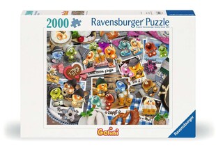 Ravensburger Spiel Erwachsenenpuzzle 2000 Teile - Gelini - Gelini auf dem Volksfest 