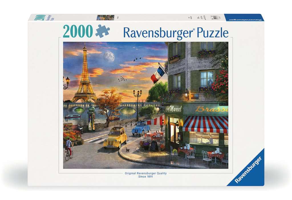 Ravensburger Spiel Romantische Abendstunde in Paris 