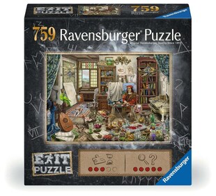Ravensburger Spiel Erwachsenenpuzzle 759 Teile - Das Künstleratelier 