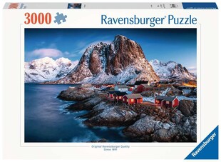 Ravensburger Spiel Erwachsenenpuzzle 3000 Teile - Hamnoy, Lofoten 