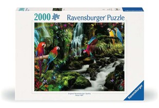 Ravensburger Spiel Erwachsenenpuzzle 2000 Teile - Bunte Papageien im Dschungel 