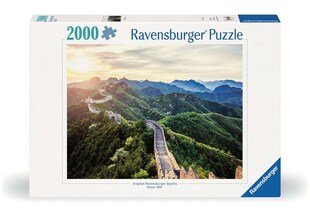 Ravensburger Spiel Erwachsenenpuzzle 2000 Teile - Chinesische Mauer im Sonnenlicht 
