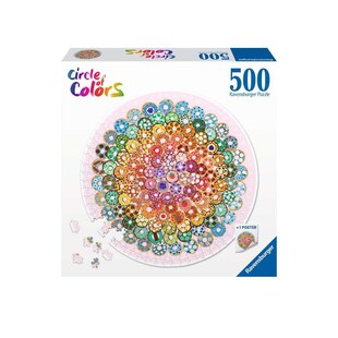 Ravensburger Spiel 500 Teile - Circle of Colors - Donuts 