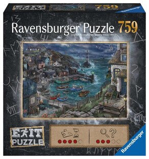 Ravensburger Spiel Erwachsenenpuzzle 759 Teile - Das Fischerdorf 