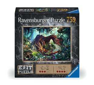 Ravensburger Spiel Erwachsenenpuzzle 759 Teile - Drachenhöhle 