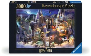 Ravensburger Spiel Erwachsenenpuzzle 3000 Teile - Harry Potter - Hogwarts Interior 