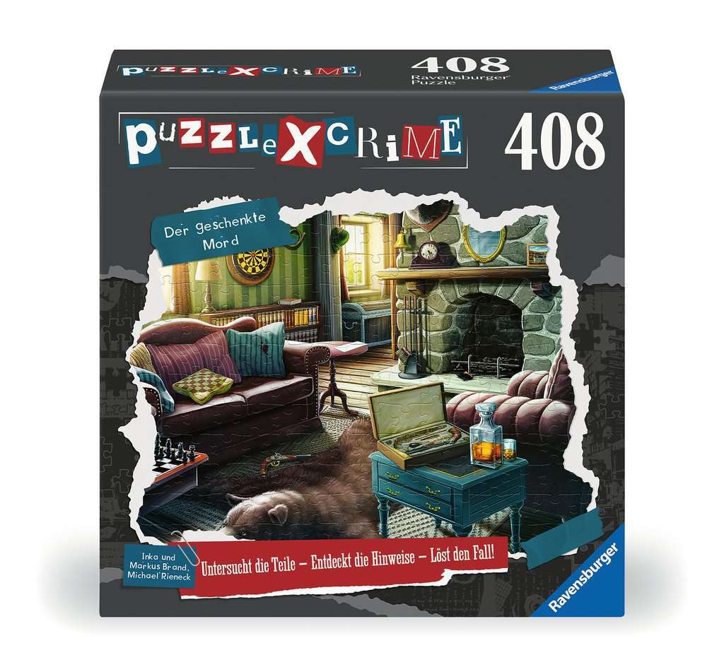 Ravensburger Spiel Puzzle X Crime: Der geschenkte Mord 