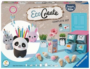 Ravensburger Spiel EcoCreate Maxi - Dekoriere dein Zimmer 