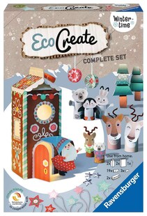 Ravensburger Spiel EcoCreate Midi - Bunte Winterzeit 