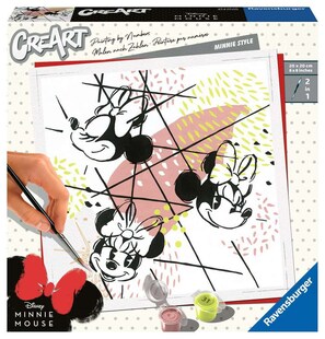 Ravensburger Spiel CreArt Adults Trend Disney Micky Maus - Minnie Style 