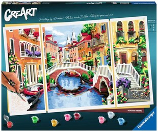 Ravensburger Spiel CreArt Premium Triptychon - Venezianische Träume 