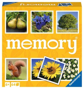 Ravensburger Spiel memory® Natur - Kinderspiel ab 6 Jahre 