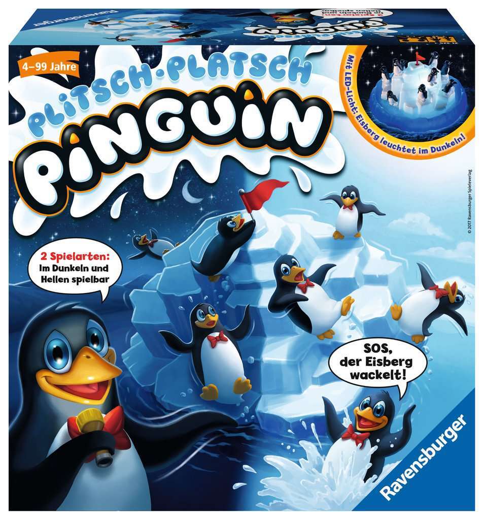 Ravensburger Spiel Plitsch-Platsch Pinguin 