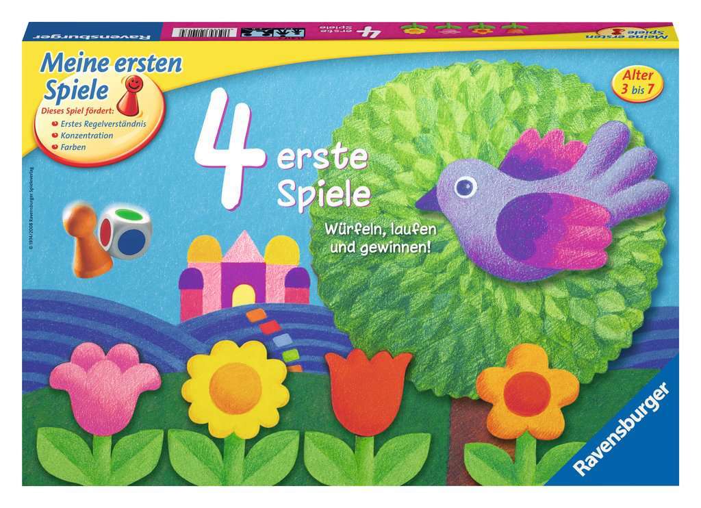 Ravensburger Spiel 4 erste Spiele 