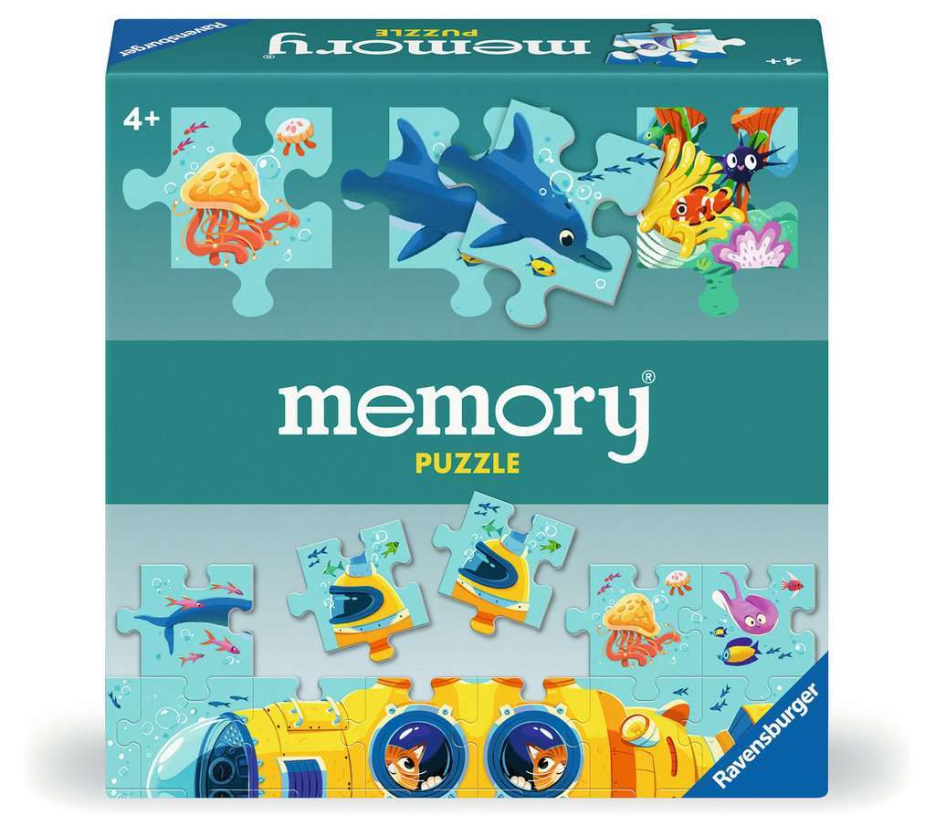 Ravensburger Spiel memory&reg; Puzzle Unterwasserwelt 