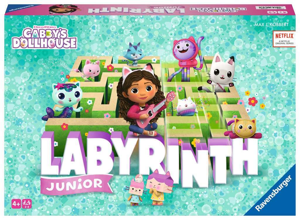 Ravensburger Spiel Gabby's Dollhouse: Junior Labyrinth 