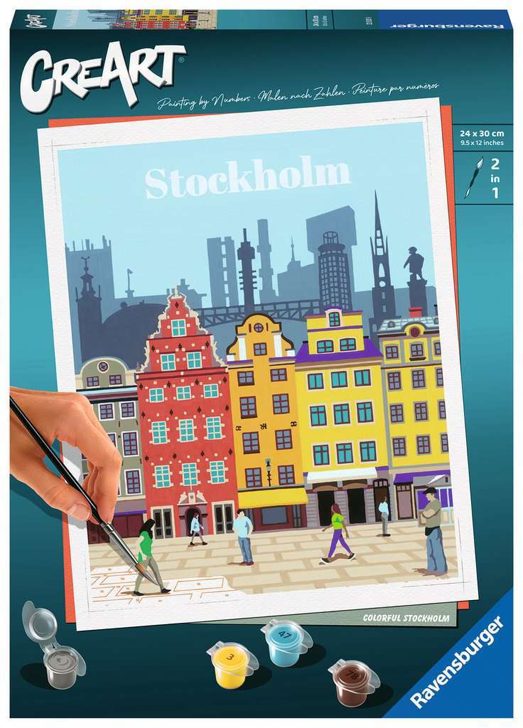 Ravensburger Spiel Farbenfrohes Stockholm 