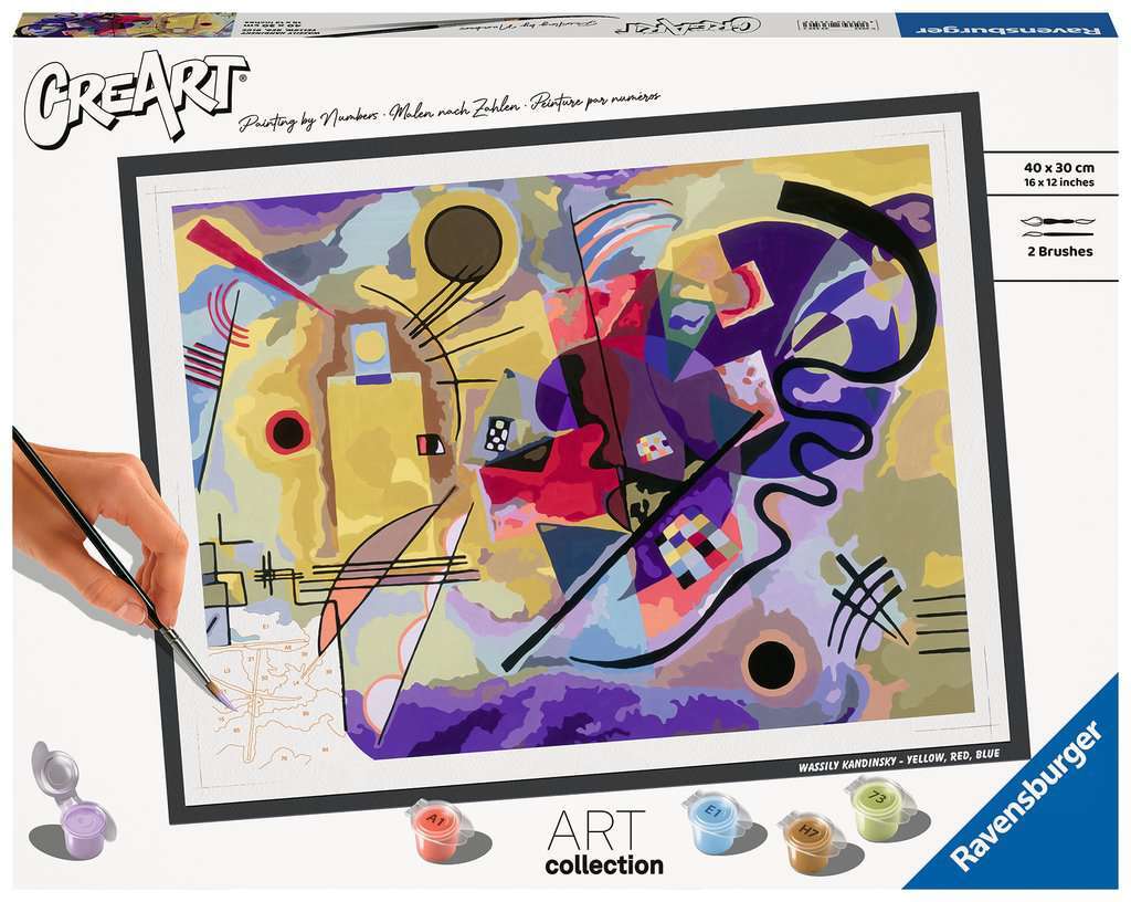 Ravensburger Spiel Gelb, Rot, Blau (Kandinsky) 