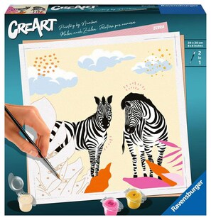 Ravensburger Spiel CreArt Adults Trend - Zebra 
