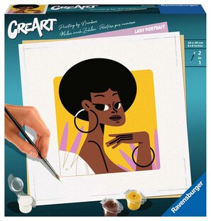Ravensburger Spiel CreArt Adults Trend - Damenportrait 