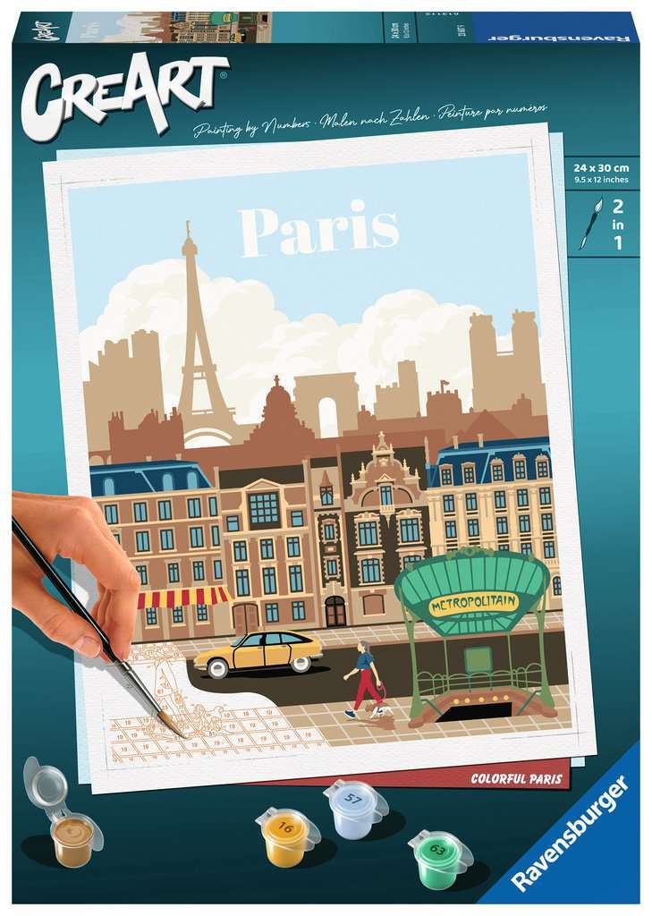 Ravensburger Spiel Farbenfrohes Paris 