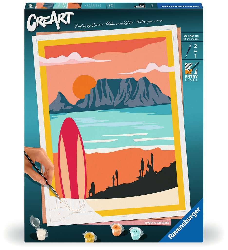 Ravensburger Spiel Sonnenuntergang am Strand 