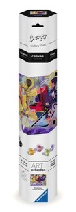 Ravensburger Spiel CreArt, Malen nach Zahlen Canvas Leinwand - Leinwand Gelb, Rot, Blau (Kandinsky) 