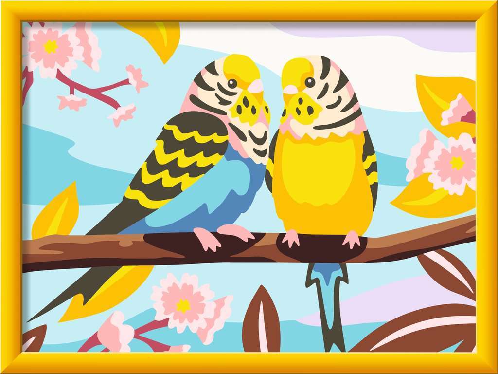 Ravensburger Spiel Bunte Wellensittiche 