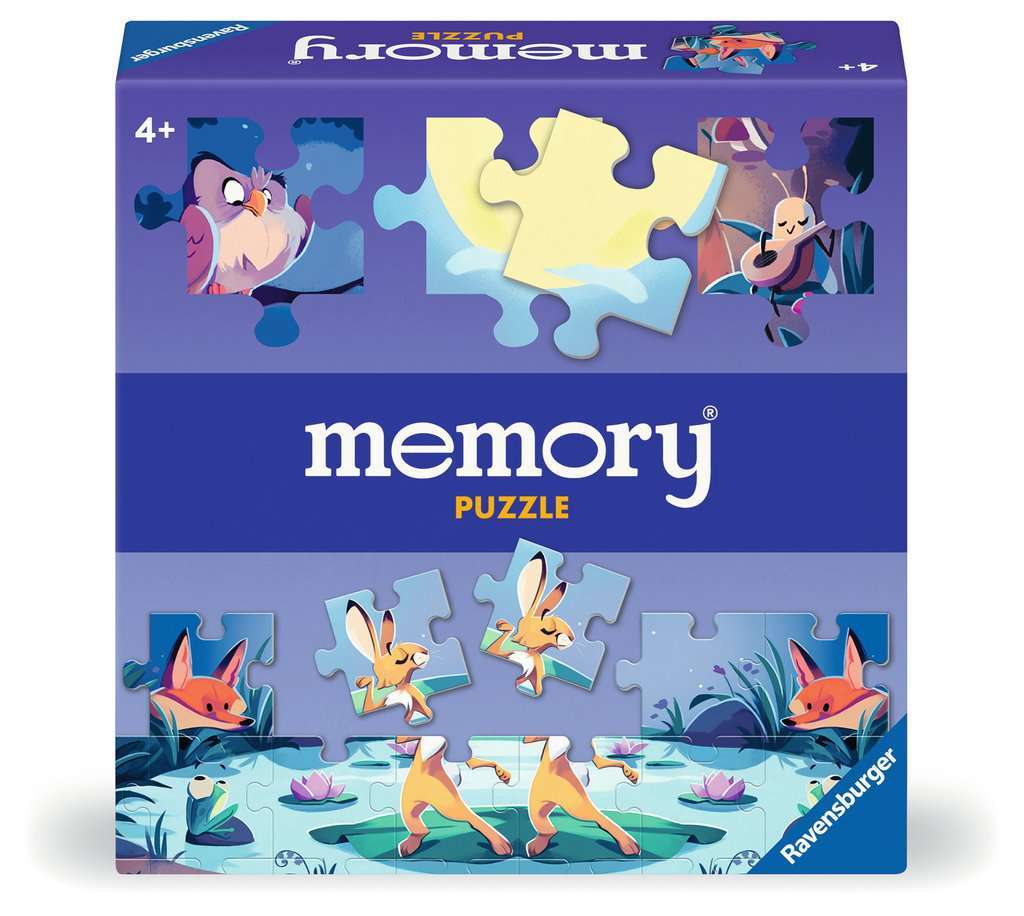 Ravensburger Spiel memory&reg; Puzzle Tiere am Teich 