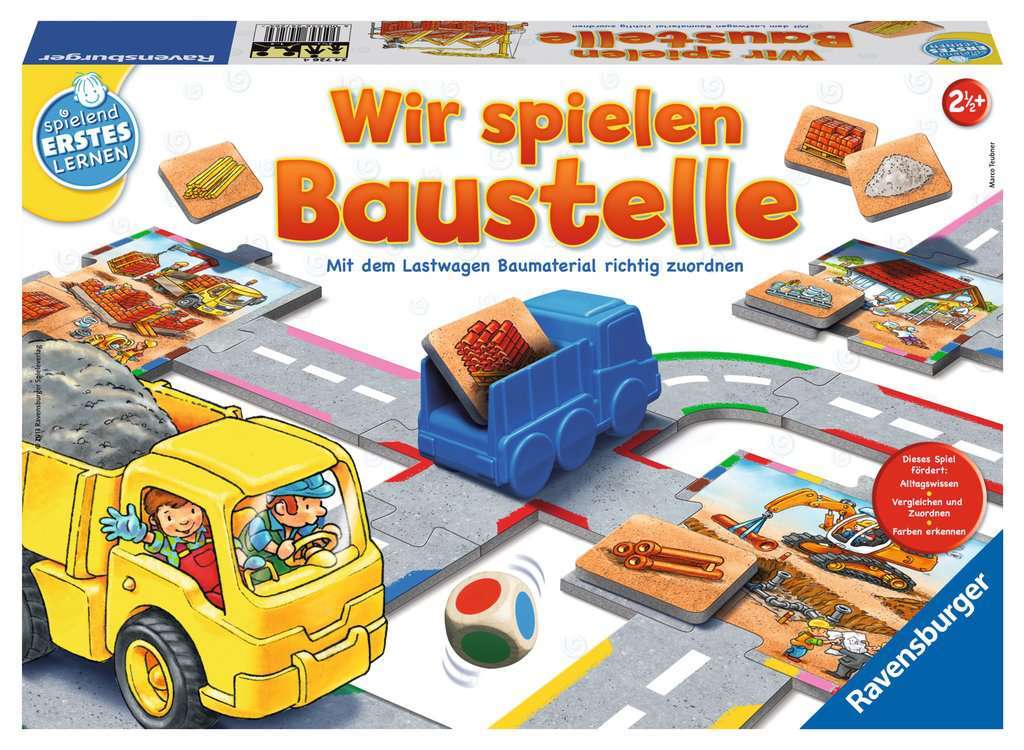 Ravensburger Spiel Wir spielen Baustelle 