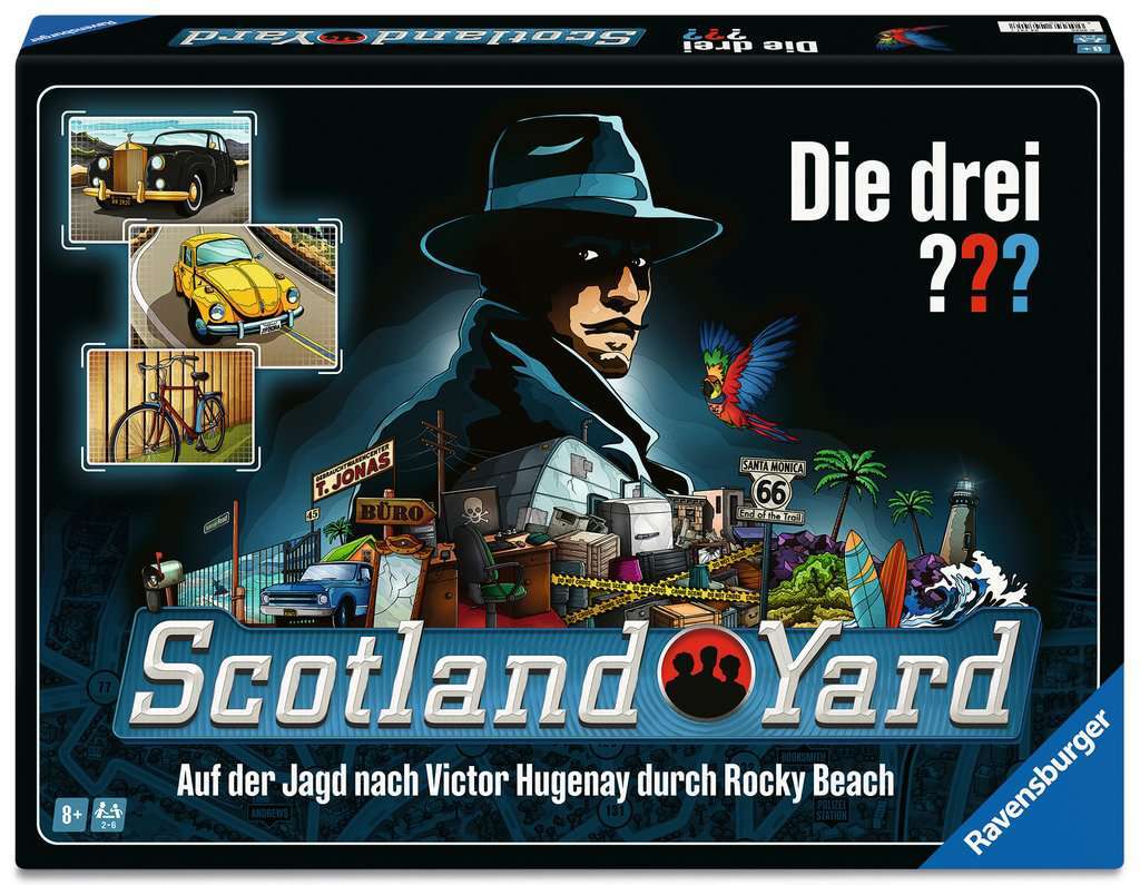 Ravensburger Spiel Die drei ??? Scotland Yard 