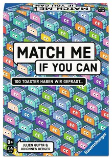 Ravensburger Spiel Match Me If You Can - Gesellschaftsspiel & Brettspiel ab 8 Jahre 