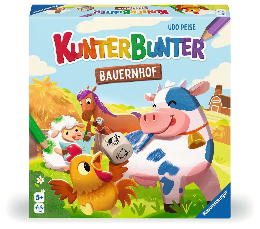 Ravensburger Spiel Kunterbunter Bauernhof 