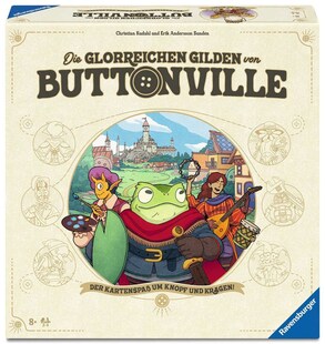 Ravensburger Spiel Die glorreichen Gilden von BUTTONVILLE - Kartenspiel ab 8 Jahre 