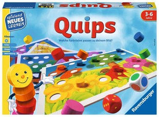 Ravensburger Spiel Quips - Kinderspiel ab 3 Jahre 