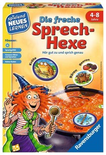 Ravensburger Spiel Die freche Sprech-Hexe - Kinderspiel ab 4 Jahre 