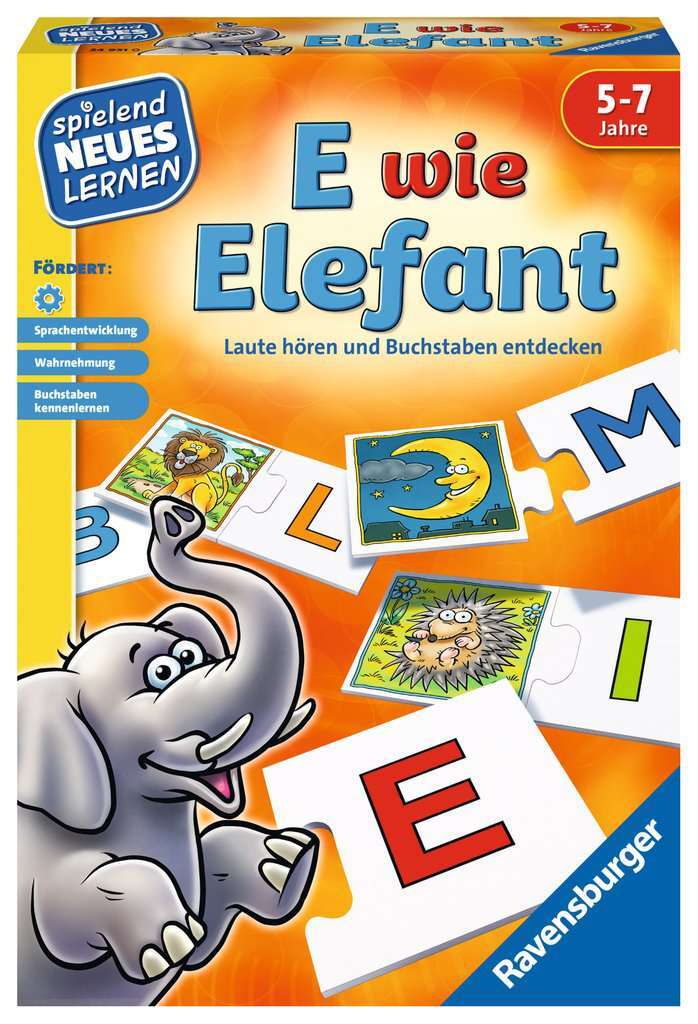 Ravensburger Spiel E wie Elefant 