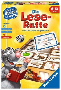 Ravensburger Spiel Die Lese-Ratte - Kinderspiel ab 6 Jahre 