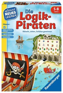 Ravensburger Spiel Die Logik-Piraten - Kinderspiel ab 5 Jahre 