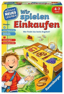 Ravensburger Spiel Wir spielen Einkaufen - Kinderspiel ab 4 Jahre 