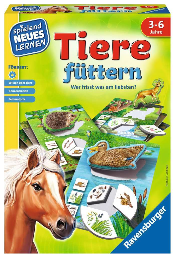Ravensburger Spiel Tiere f&uuml;ttern 