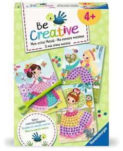 Ravensburger Spiel BeCreative Midi - Bastelset DIY Mosaik Prinzessinnen 