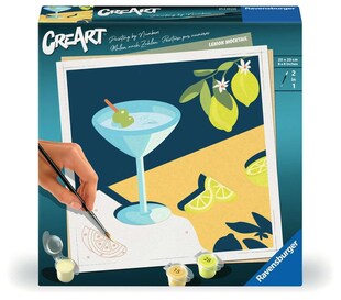 Ravensburger Spiel CreArt, Malen nach Zahlen Adults Trend - Lemon Mocktail 