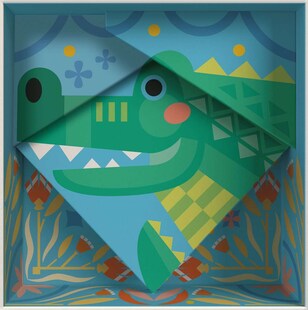 Ravensburger Spiel CreArt, Malen nach Zahlen Do it together - Krokodil 