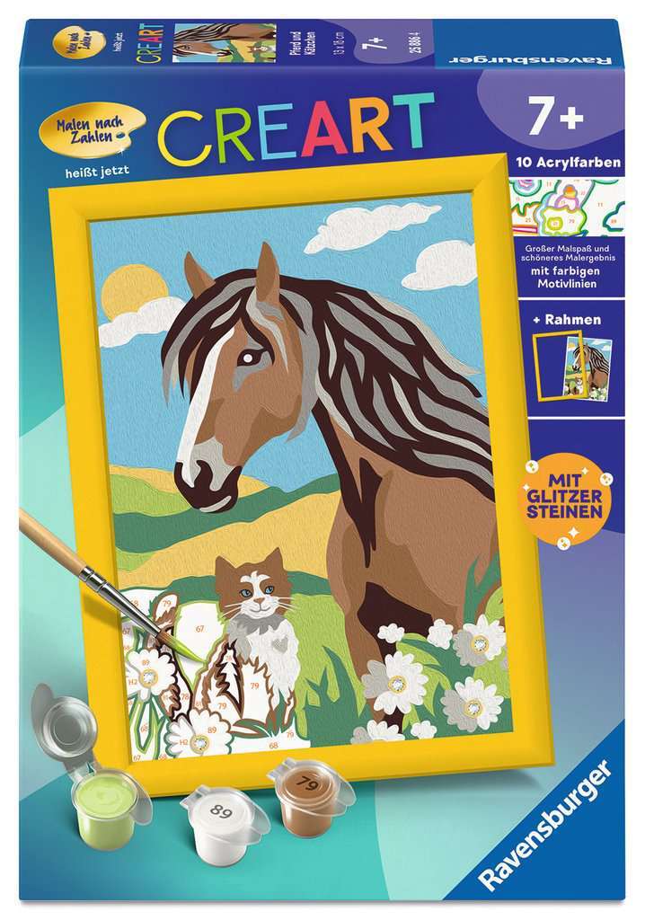 Ravensburger Spiel Pferd und K&auml;tzchen 