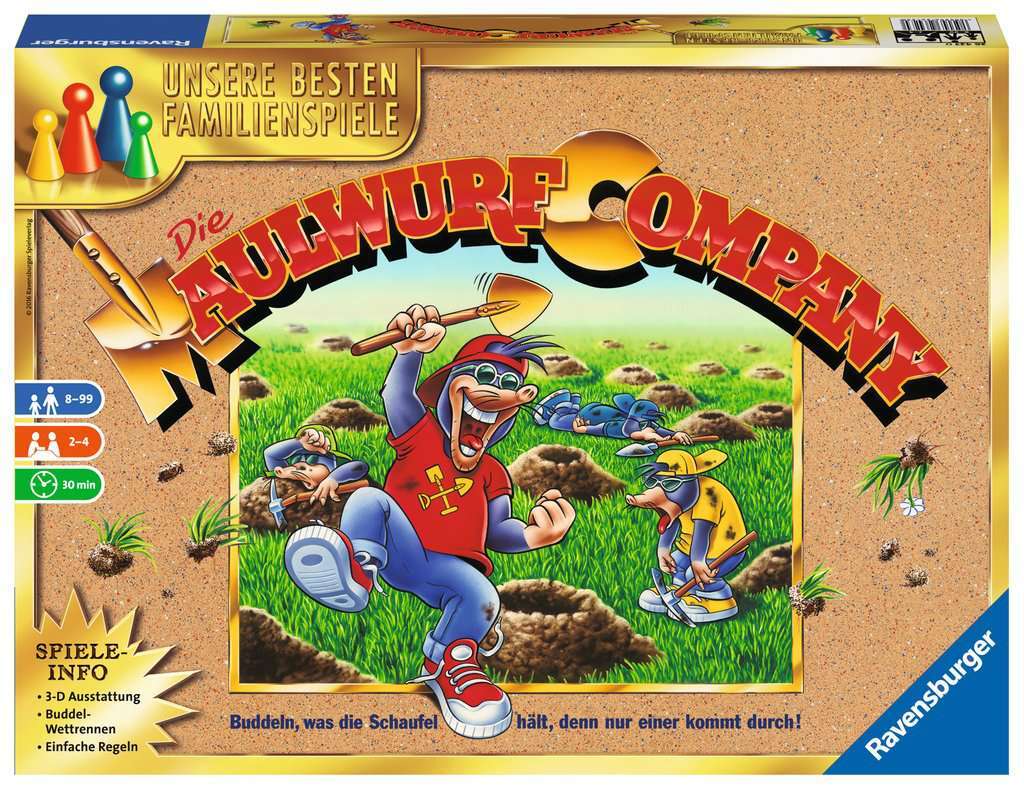 Ravensburger Spiel Die Maulwurf Company 
