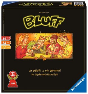 Ravensburger Spiel Bluff - Spiele für Erwachsene ab 12 Jahre 